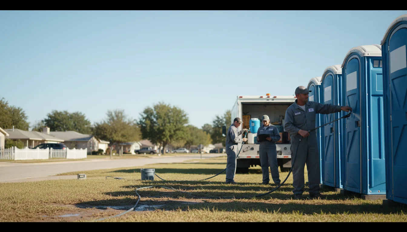 Long-Term Portable Toilet Rental in Berry Creek, CA near me